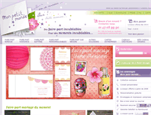 Tablet Screenshot of mon-petitmonde.com